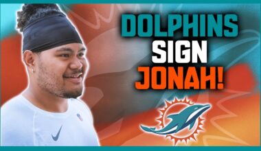 The Miami Dolphins FINALLY Sign Jonah Savaiinaea! Now Get A CB!