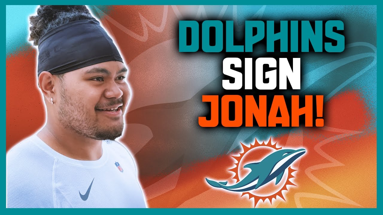 The Miami Dolphins FINALLY Sign Jonah Savaiinaea! Now Get A CB!