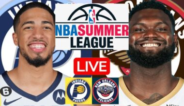 LIVE: INDIANA PACERS vs NEW ORLEANS PELICANS | NBA SUMMER LEAGUE | PLAY BY PLAY | SCOREBOARD
