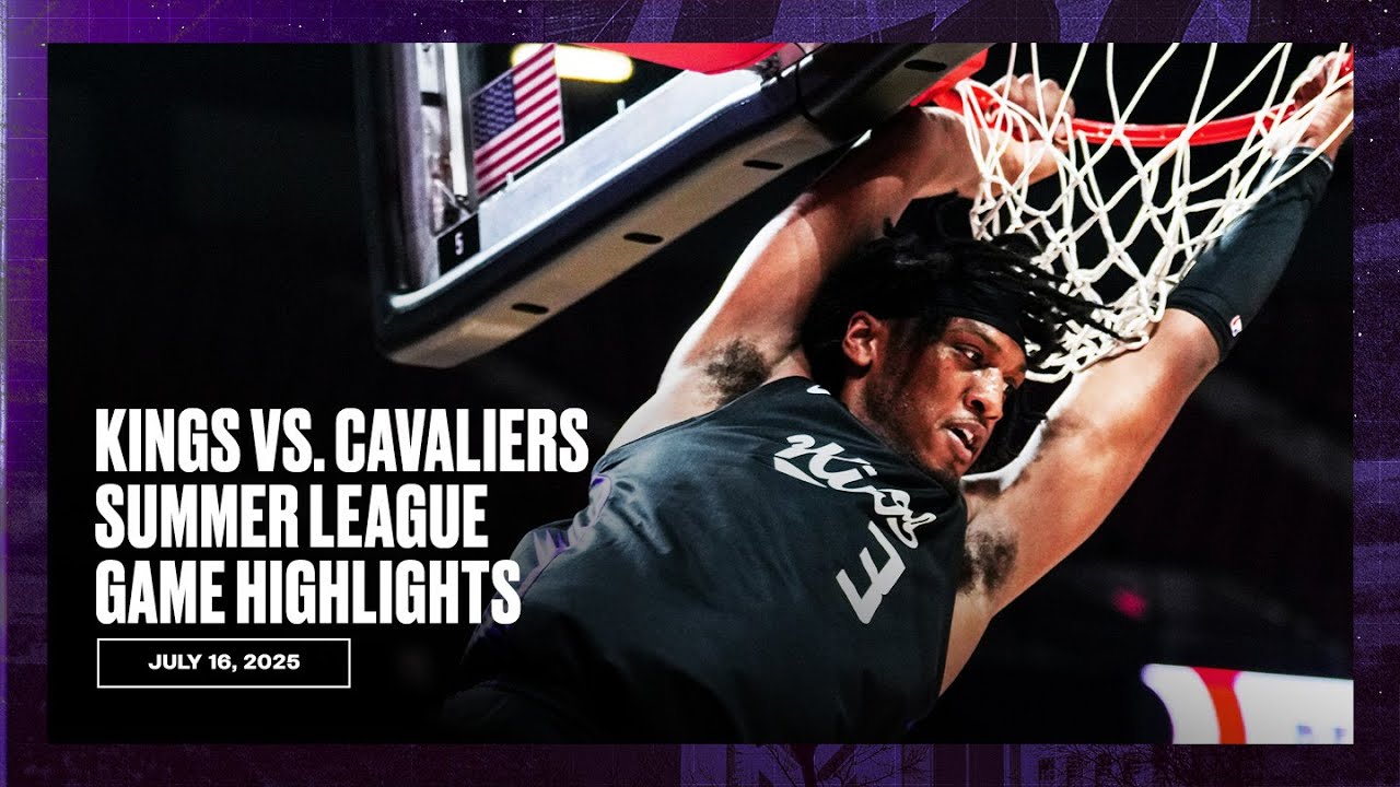 Summer Kings Go 4-0!! | Kings vs. Cavaliers Highlights 7.16.25
