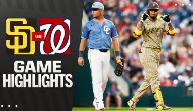 Padres vs. Nationals Game Highlights (7/18/25) | MLB Highlights