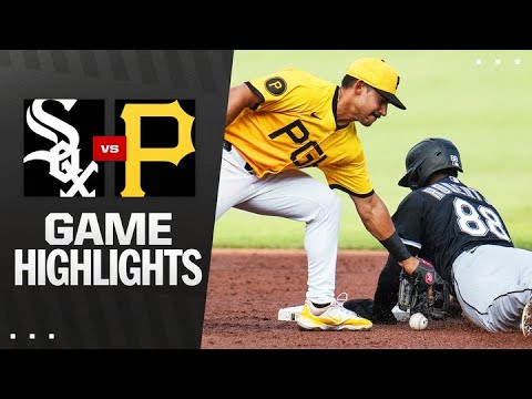White Sox vs. Pirates Game Highlights (7/18/25) | MLB Highlights