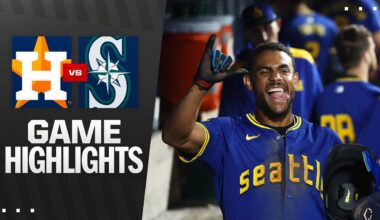 Astros vs. Mariners Game Highlights (7/18/25) | MLB Highlights