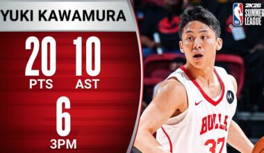 Yuki Kawamura Was COOKING vs Jazz In Summer League | July 18, 2025