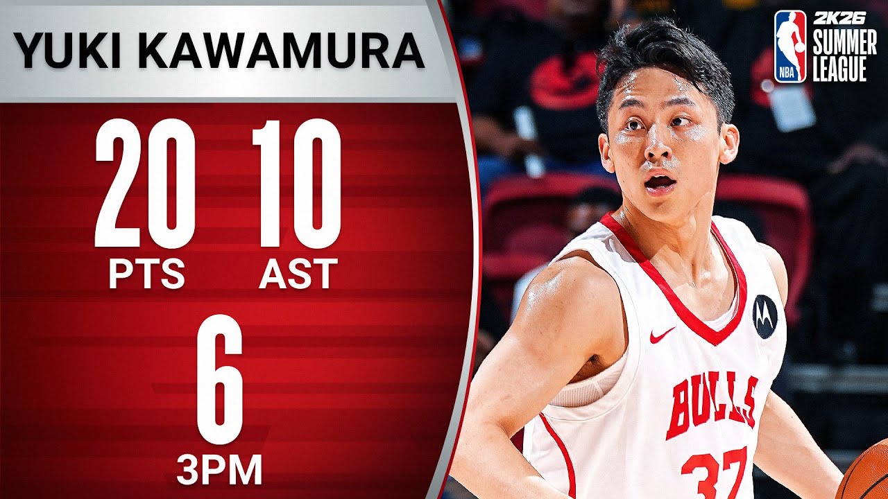 Yuki Kawamura Was COOKING vs Jazz In Summer League | July 18, 2025