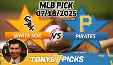 Chicago White Sox vs Pittsburgh Pirates Pick 7/18/25 MLB Pick Prediction