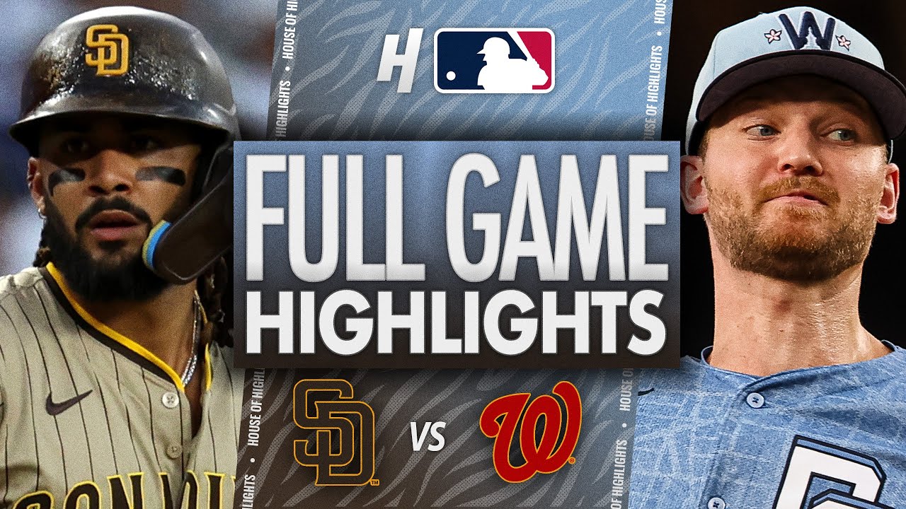 San Diego Padres  vs Washington Nationals - FULL GAME HIGHLIGHTS  | July 18, 2025 MLB Season