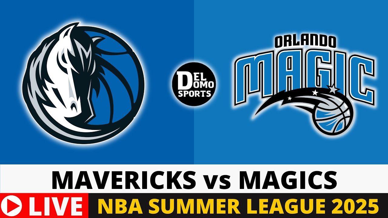 DALLAS MAVERICKS VS ORLANDO MAGICS 🏀 NBA SUMMER LEAGUE 2025