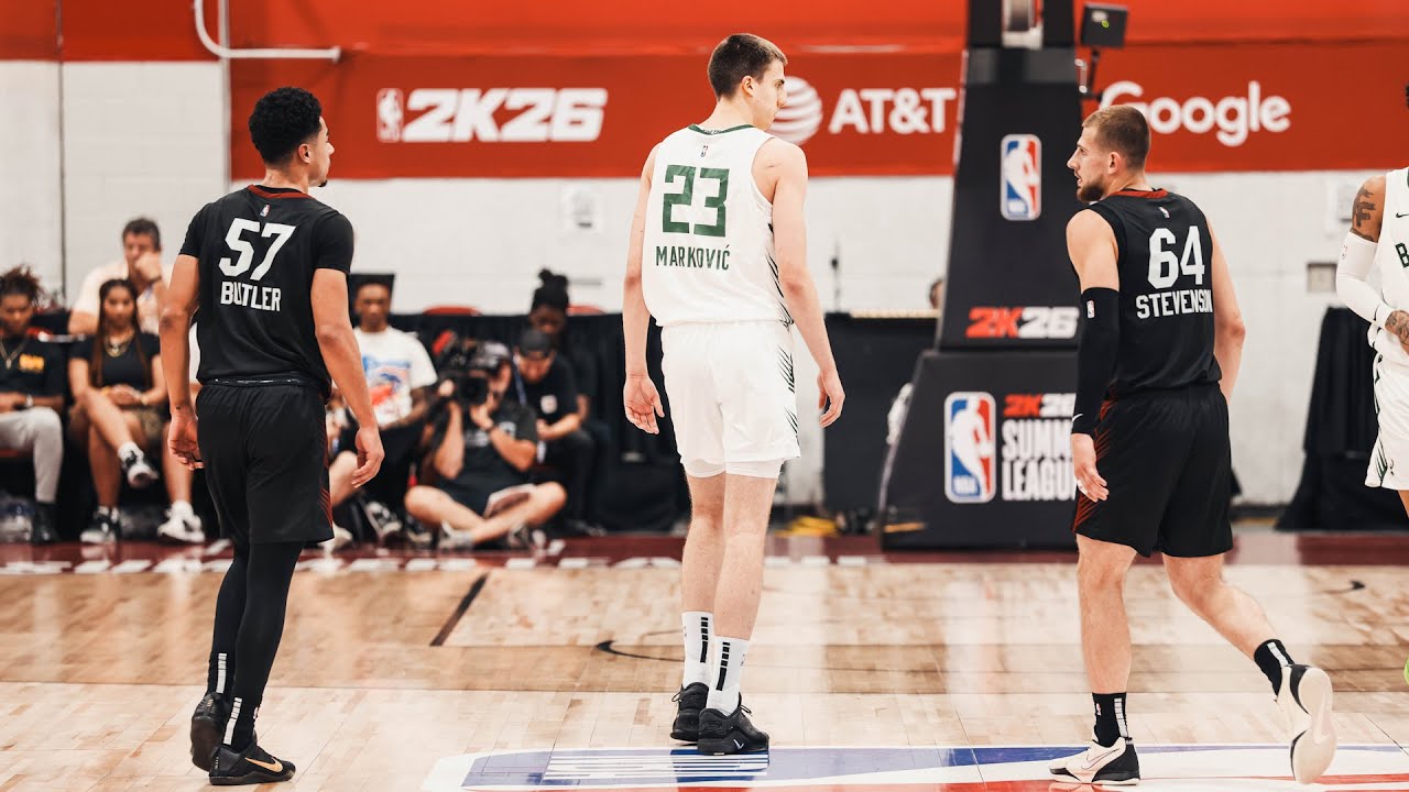 Highlights: Bucks 92 - Heat 93 | 07.18.25