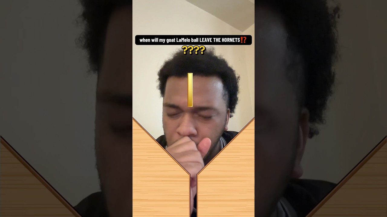 WHEN WILL LAMELO BALL LEAVE THE HORNETS‼️ #nba #basketball #lameloball #youtubeshorts #shorts