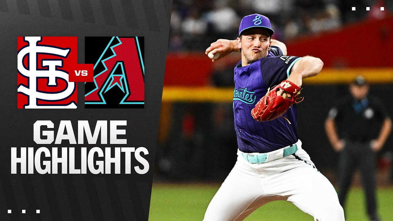 Cardinals vs. D-backs Game Highlights (7/18/25) | MLB Highlights | Arizona Diamondbacks