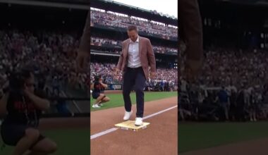 David Wright is greeted with nothing but love at Citi Field 👏