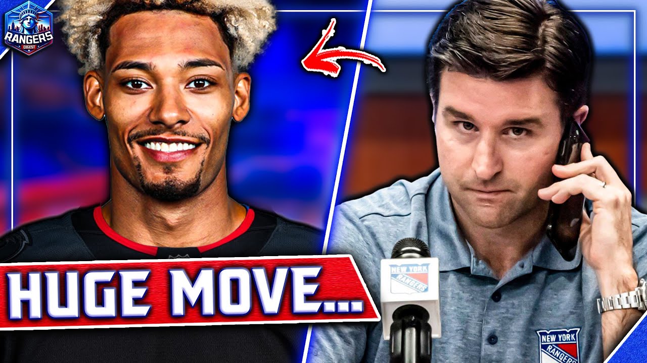 NO ONE saw this coming... Rangers make HUGE move | NYR News