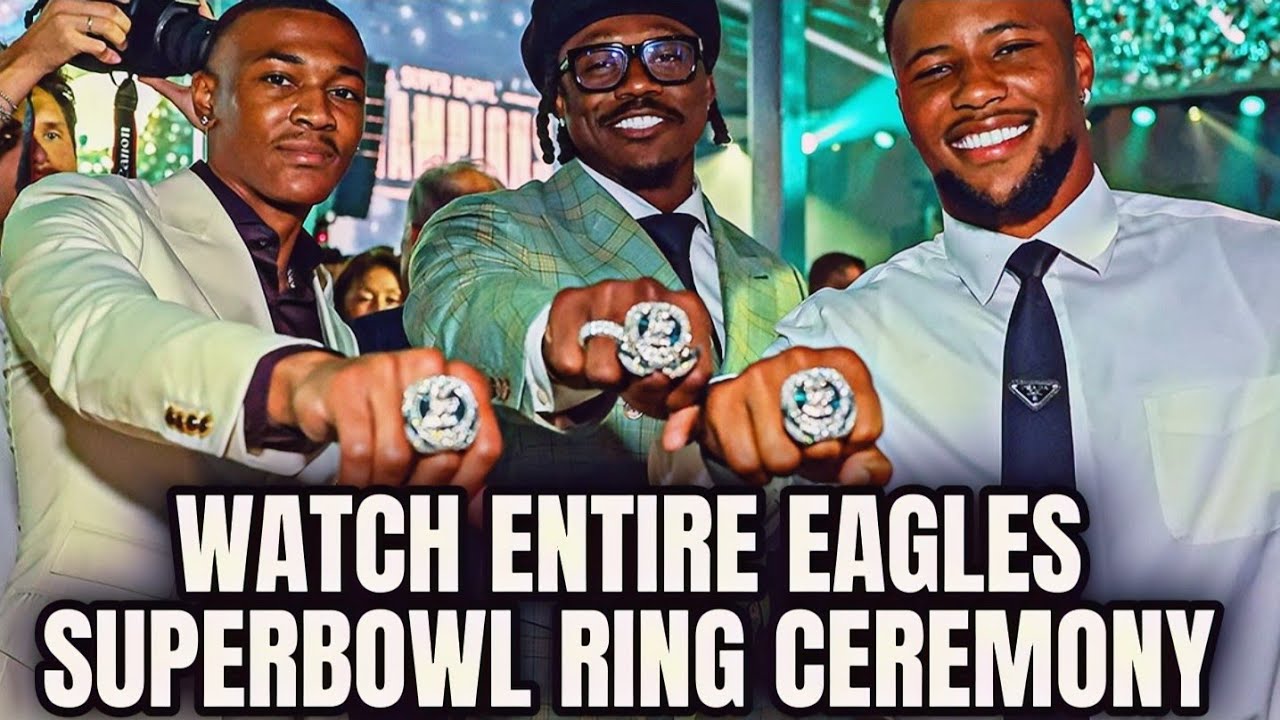 Watch FULL Ring Ceremony of the 2024-2025 Philadelphia Eagles