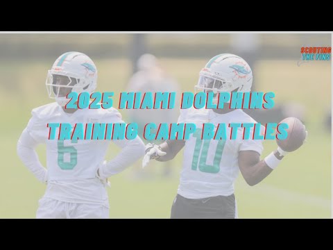 2025 Miami Dolphins Offseason | Training Camp Battles | Scouting The Fins