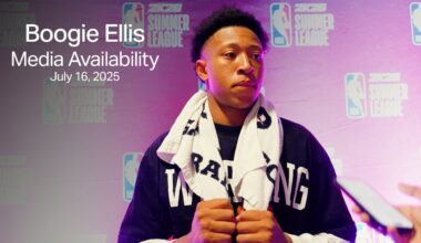 Boogie Ellis talks his breakout Summer League game and teammates | Phoenix Suns Media Availability