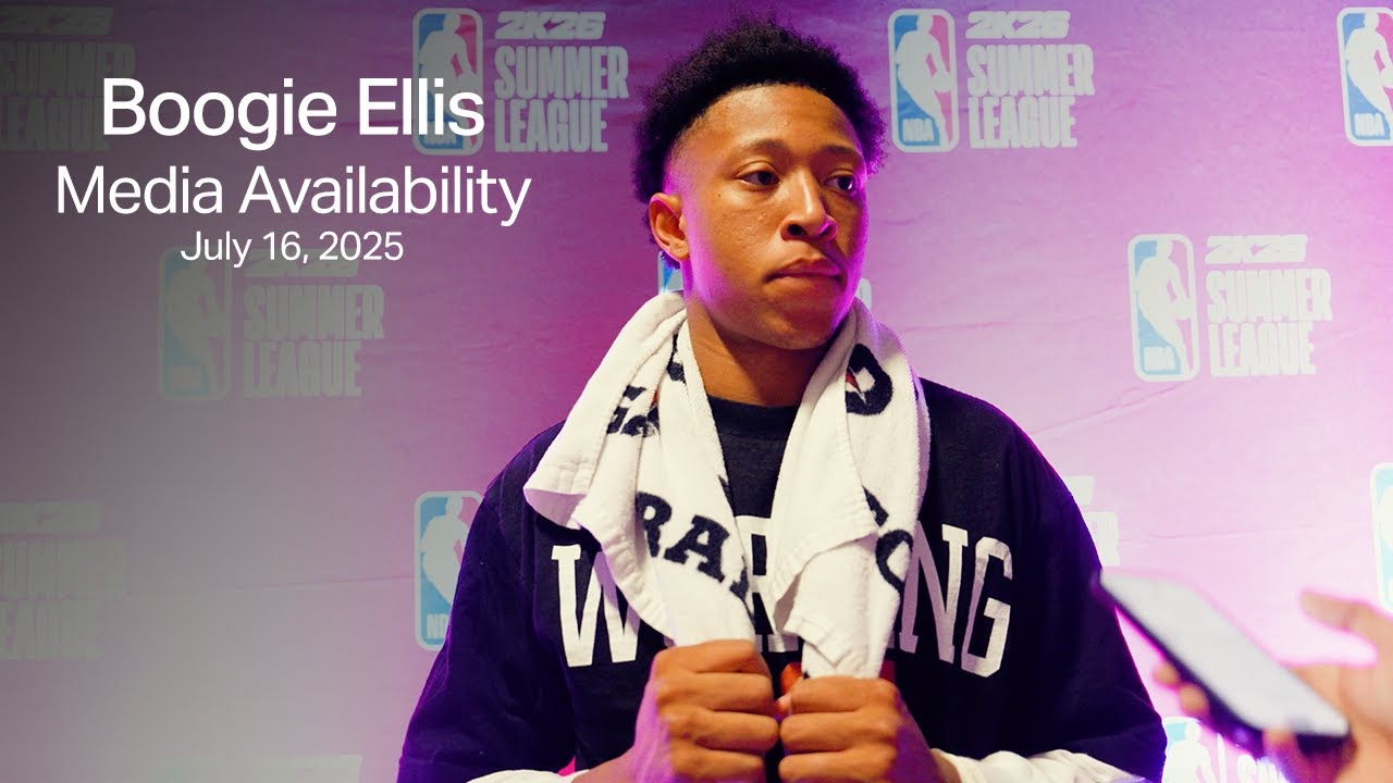Boogie Ellis talks his breakout Summer League game and teammates | Phoenix Suns Media Availability