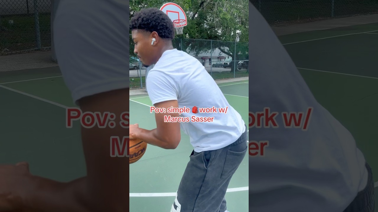 Simple 🎒work w/ Marcus Sasser #marcussasser #basketball #explore #detroitpistons