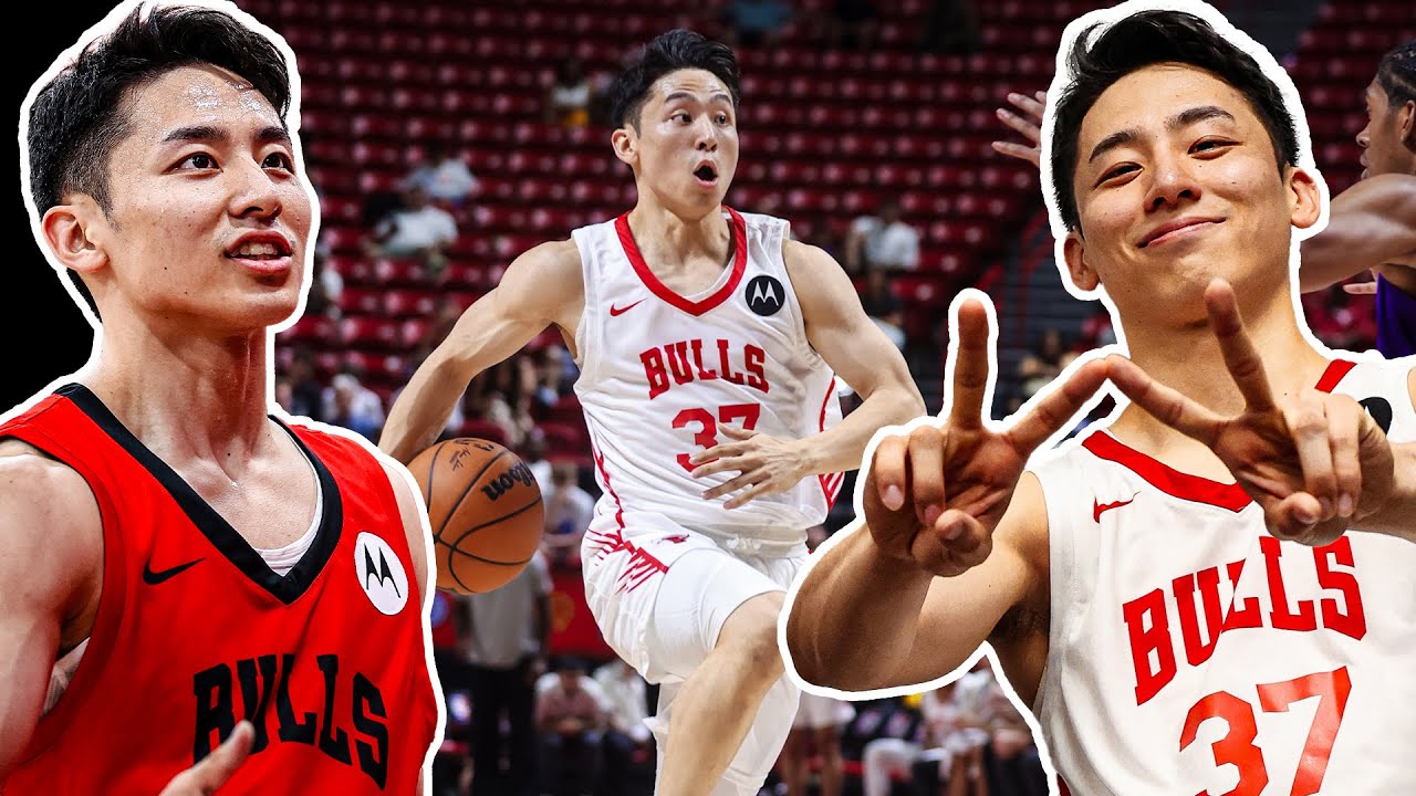 Yuki Kawamura signs two-way contract with the Chicago Bulls 🇯🇵 2025 NBA Summer League Highlights