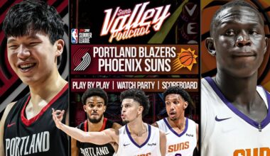 Portland Trailblazers at Phoenix Suns | Summer League | LIVE Reaction | Scoreboard | Play By Play