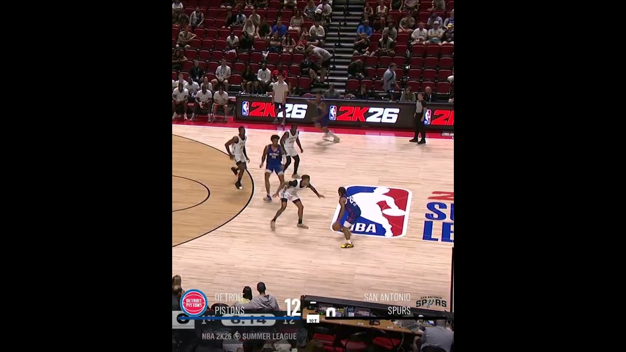 1st Quarter Highlights | Pistons vs Spurs #detroitpistons #pistons #nba #nbasummerleague