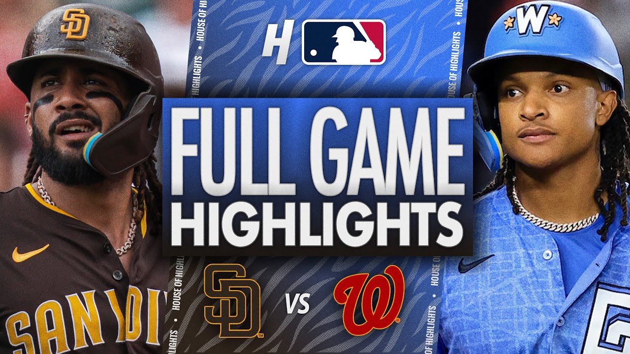 San Diego Padres  vs Washington Nationals - FULL GAME HIGHLIGHTS  | July 19, 2025 MLB Season