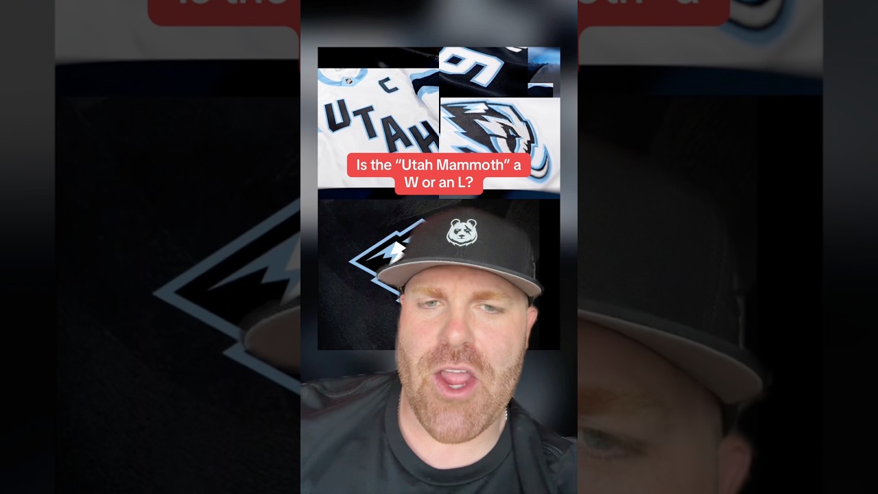 NHL Unveils NEW LOGO and NAME for Utah’s NHL Team: “The Utah Mammoth” 😳 #sports