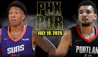Phoenix Suns vs Portland Trail Blazers Full Game Highlights - July 19, 2025 | NBA Summer League