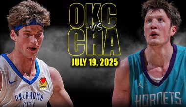 Oklahoma City Thunder vs Charlotte Hornets Full Game Highlights - July 19, 2025 | Summer League