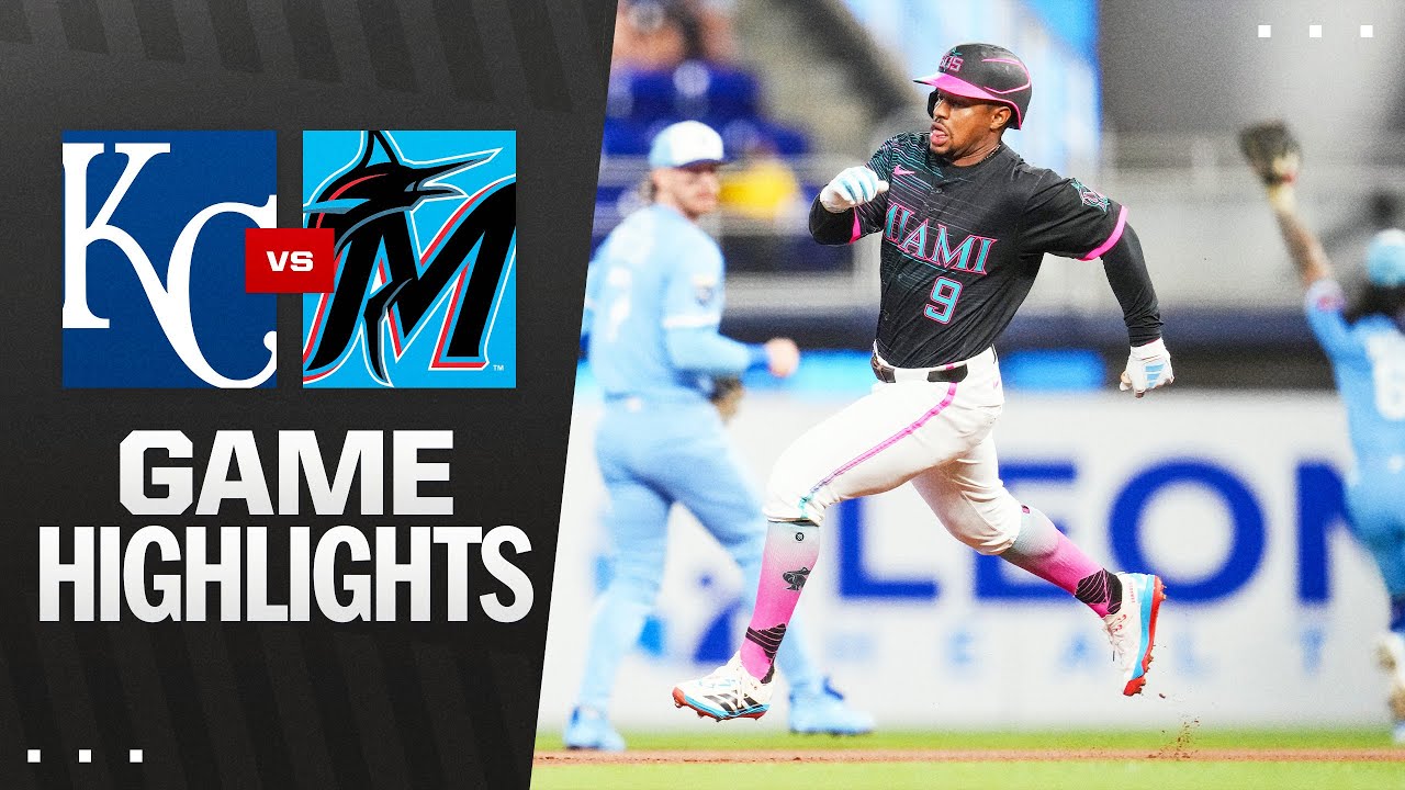 Royals vs. Marlins Game Highlights (7/19/25) | MLB Highlights