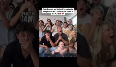 The moment Tyler Bremner found out he was picked by the Angels #MLBDraft