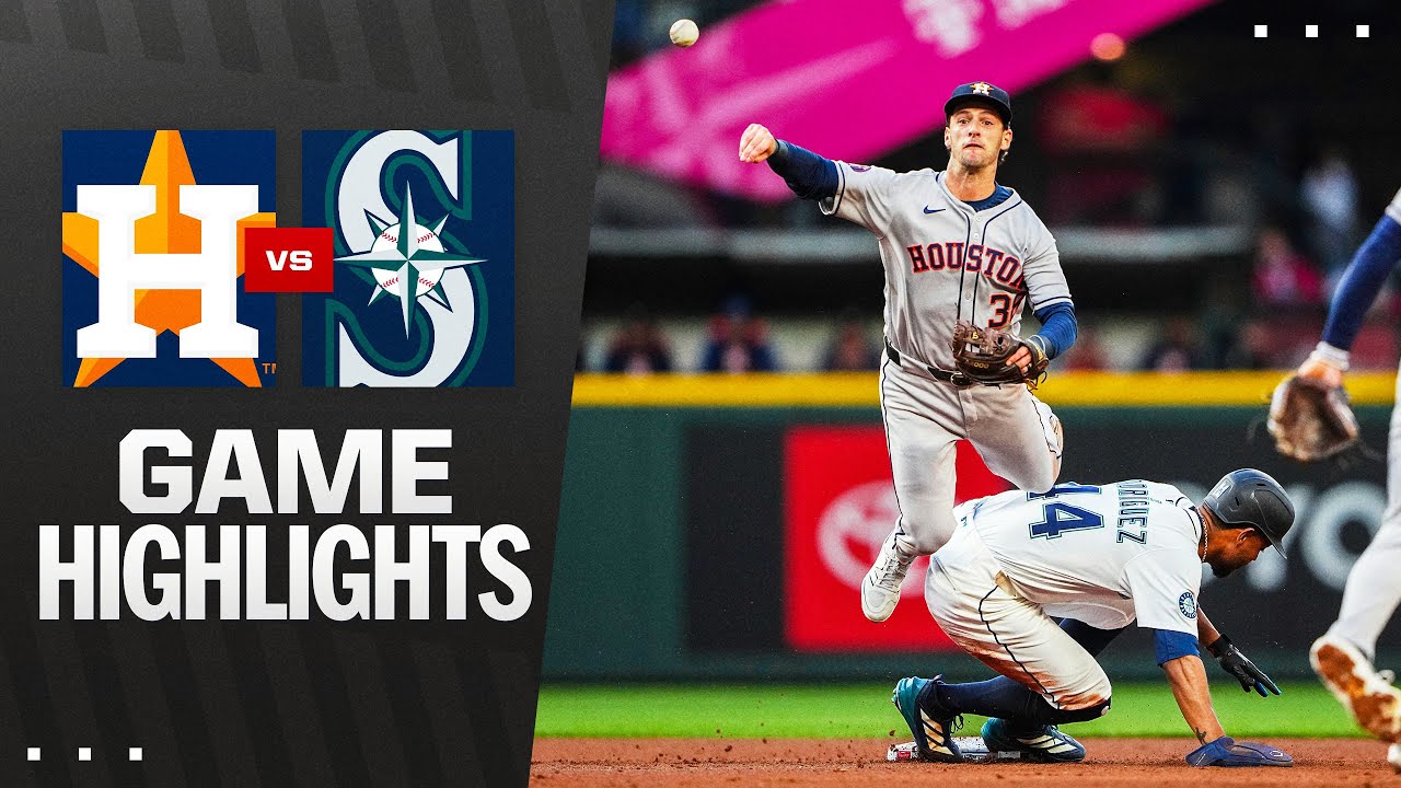 Astros vs. Mariners Game Highlights (7/19/25) | MLB Highlights