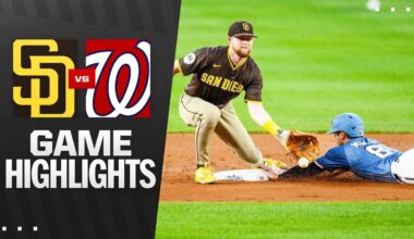 Padres vs. Nationals Game Highlights (7/19/25) | MLB Highlights