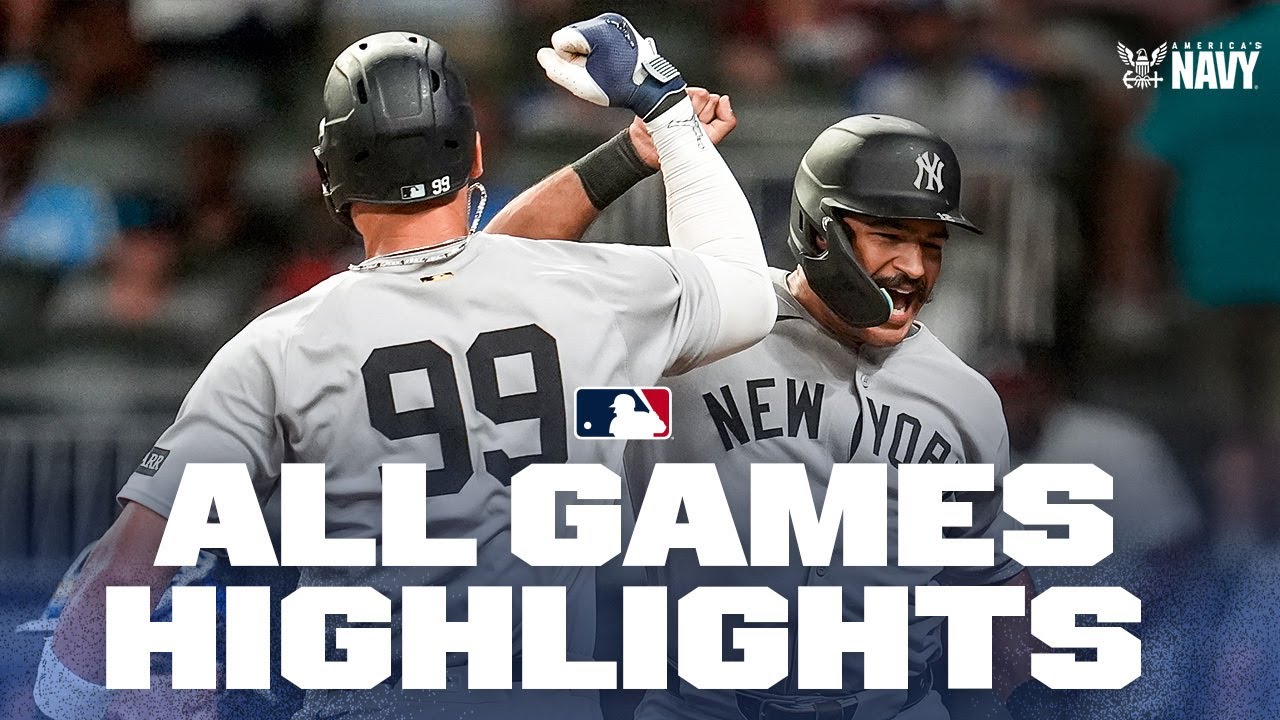 Highlights from ALL games on 7/19! (Yankees comeback to beat Braves, Mariners walk-off, and MORE!)