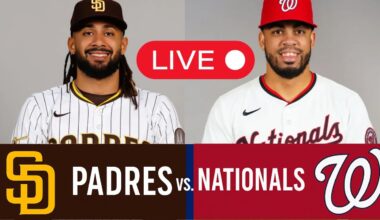 San Diego Padres Vs Nationals l Juego En Vivo l LIVE