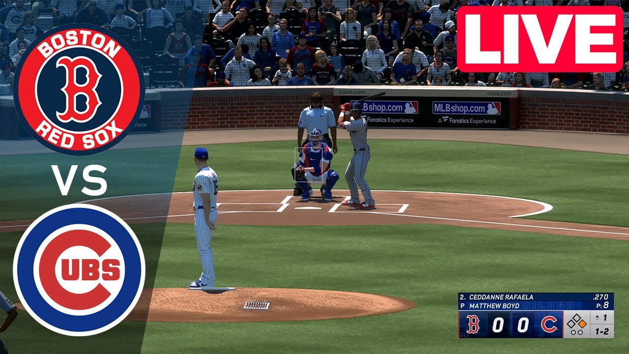 MLB LIVE🔴 Chicago Cubs vs Boston Red Sox - Jul 20, 2025 | Full Game MLB 2025 EN VIVO