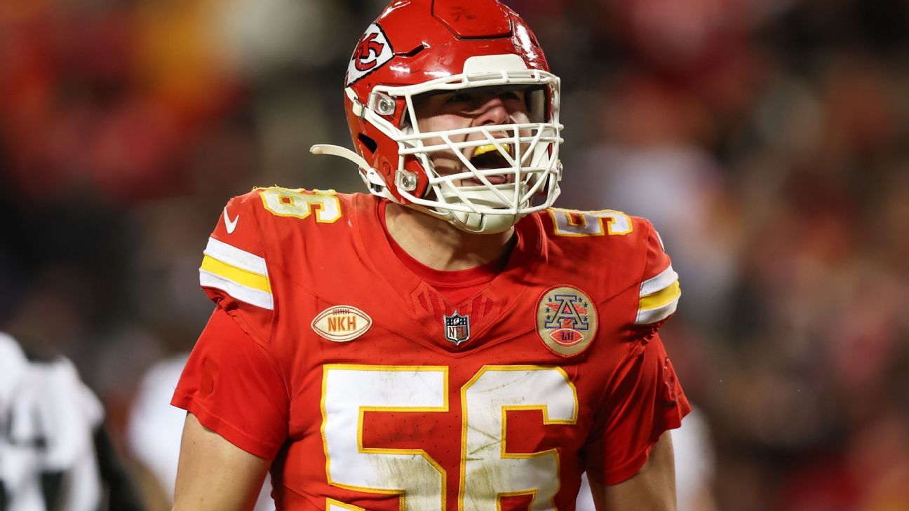 Sources: Chiefs lock up DE George Karlaftis with 4-year deal
