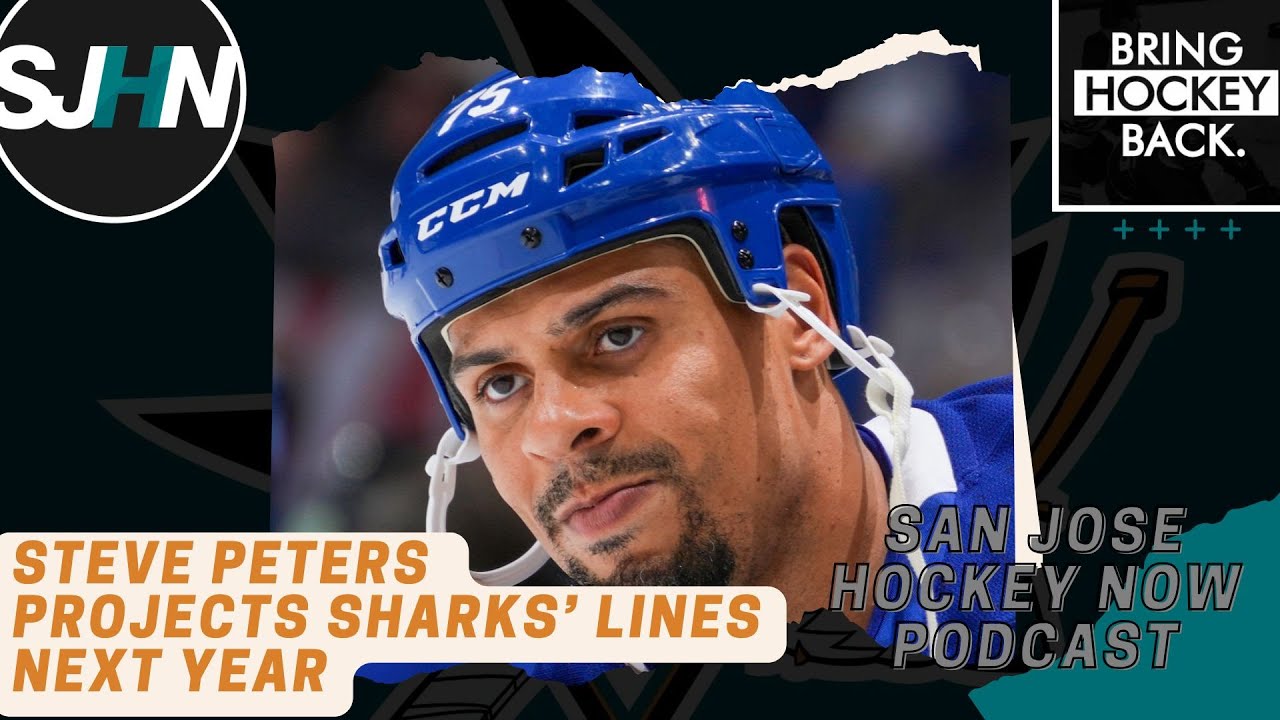 Steve Peters Projects Sharks' Lines Next Year...How Do Reaves & Skinner Help?
