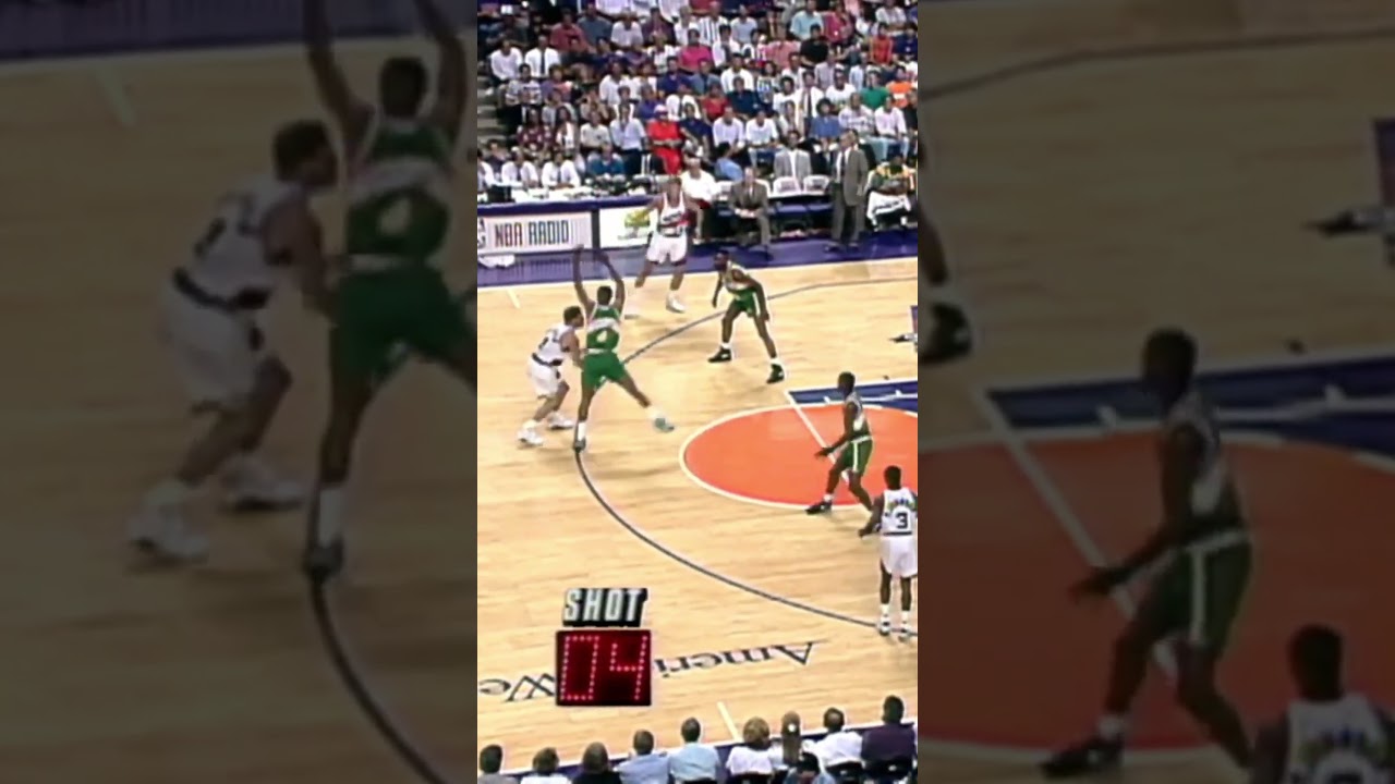 Dan Majerle 8 Threes Highlights - Phoenix Suns vs Seattle Supersonics 1993 Game 5