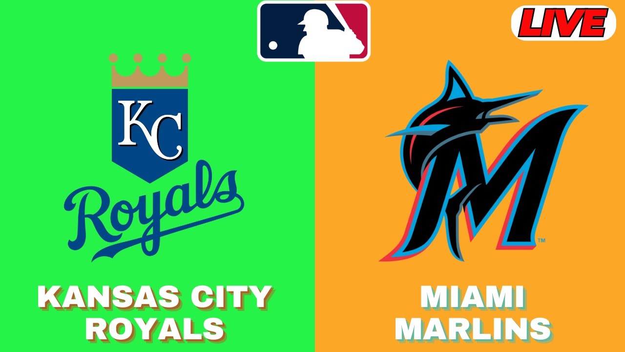 🔴LIVE : Kansas City Royals Vs Miami Marlins | MLB 2025 | MLB Live Baseball Score