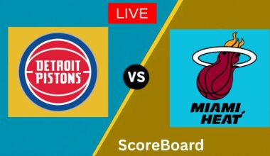 🏀 Miami Heat vs Detroit Pistons Live Score | NBA Summer League 2025 | Live Scoreboard