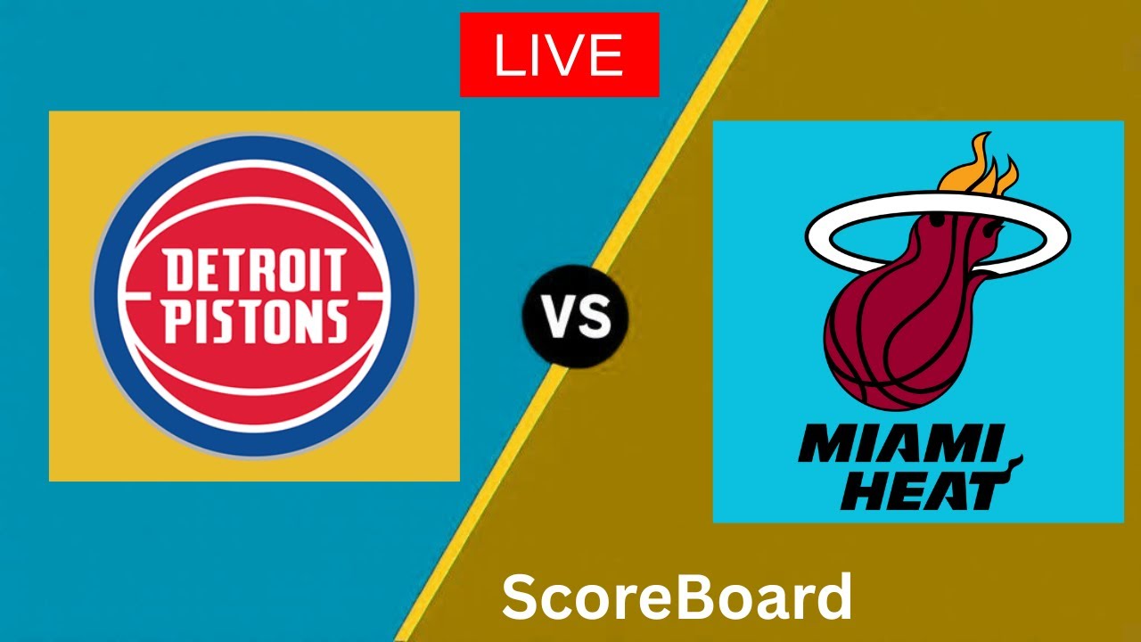 🏀 Miami Heat vs Detroit Pistons Live Score | NBA Summer League 2025 | Live Scoreboard