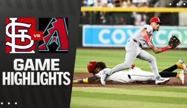 Cardinals vs. D-backs Game Highlights (7/20/25) | MLB Highlights | Arizona Diamondbacks