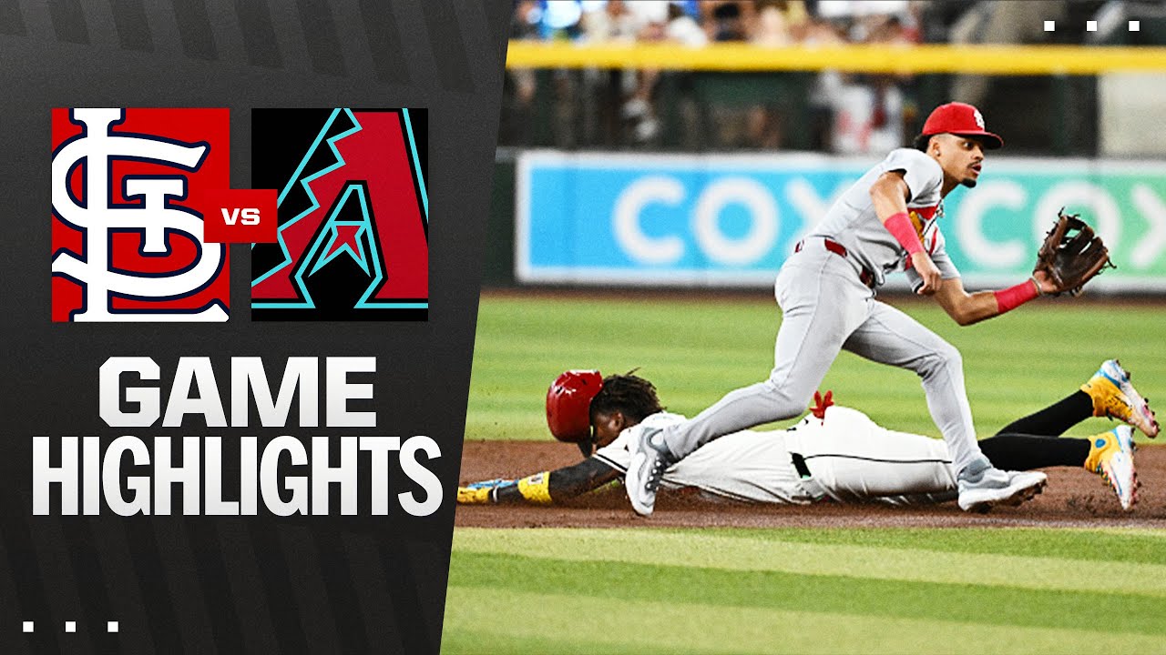 Cardinals vs. D-backs Game Highlights (7/20/25) | MLB Highlights | Arizona Diamondbacks