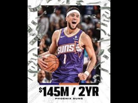Devin Booker Re-Signs With The Phoenix Suns