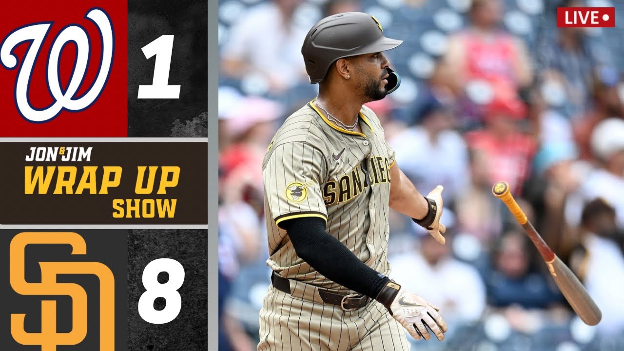 Padres vs Nationals Postgame Wrap Up Show: Padres 8 Nationals 1