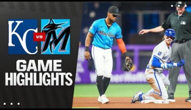 Royals vs. Marlins Game Highlights (7/20/25) | MLB Highlights