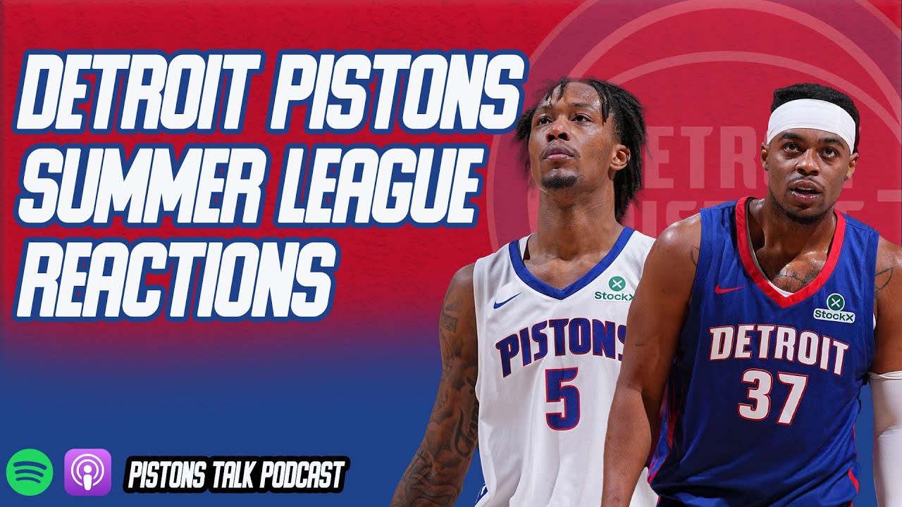 Detroit Pistons vs San Antonio Spurs Summer League Reactions