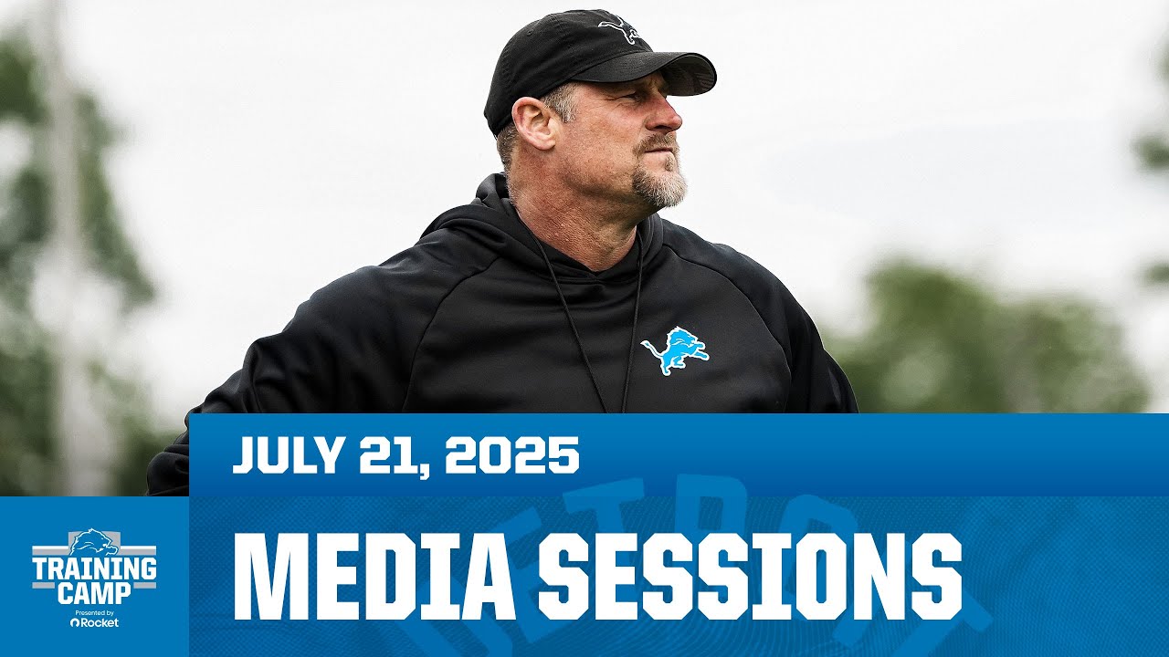 Dan Campbell Press Conference | July 21, 2025