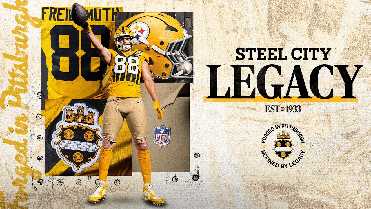 🚨 NEW STEELERS UNIFORMS 🚨 Introducing the 1933 Throwback Uniforms | Pittsburgh Steelers
